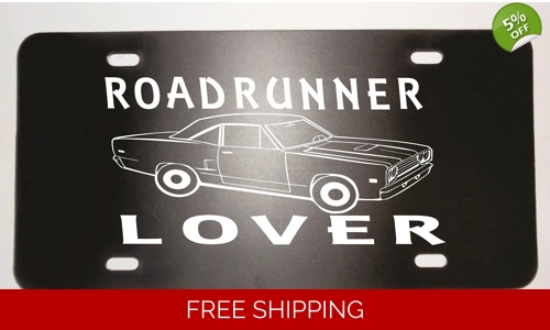 Plymouth Roadrunner License Plate more items listed forsale Great Gift